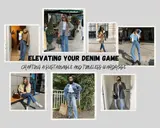 Elevating your denim game: Crafting a sustainable and timeless wardrobe